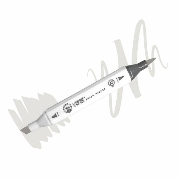 Vincent Graph Master Brush Marker Wg03 Warm Gray 03 - 1