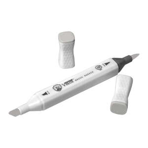 Vincent Graph Master Brush Marker Wg04 Warm Gray 04 - 3