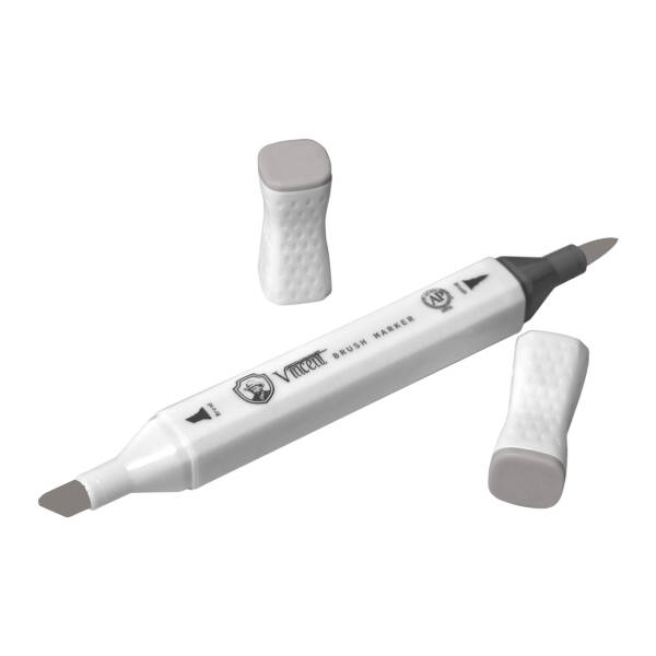 Vincent Graph Master Brush Marker Wg06 Warm Gray 06 - 3