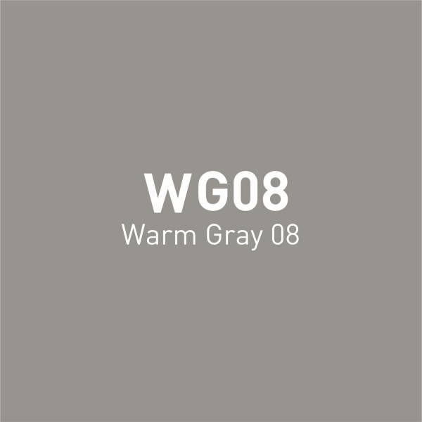 Vincent Graph Master Brush Marker Wg08 Warm Gray 08 - 4