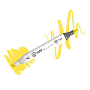 Vincent Graph Master Brush Marker Y114 Cadmi̇um Yellow - Vincent