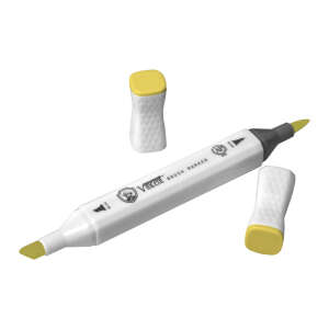 Vincent Graph Master Brush Marker Y114 Cadmi̇um Yellow - 3
