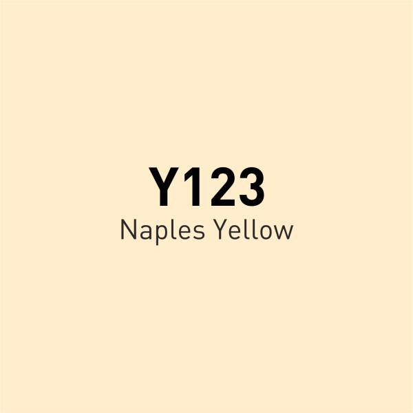 Vincent Graph Master Brush Marker Y123 Naples Yellow - 4