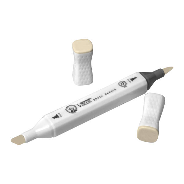 Vincent Graph Master Brush Marker Y123 Naples Yellow - 3
