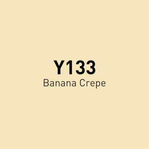 Vincent Graph Master Brush Marker Y133 Banana Crepe - 4
