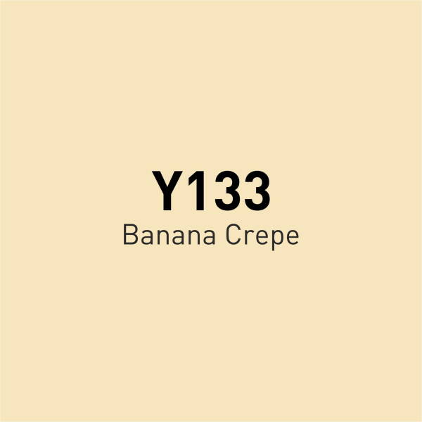 Vincent Graph Master Brush Marker Y133 Banana Crepe - 4
