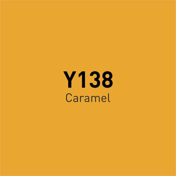 Vincent Graph Master Brush Marker Y138 Caramel - 4