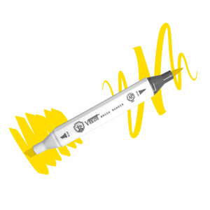 Vincent Graph Master Brush Marker Y144 Aci̇d Yellow - Vincent