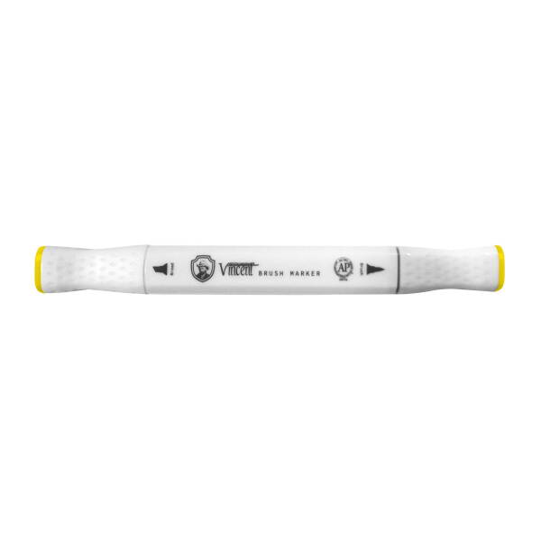 Vincent Graph Master Brush Marker Y144 Aci̇d Yellow - 2