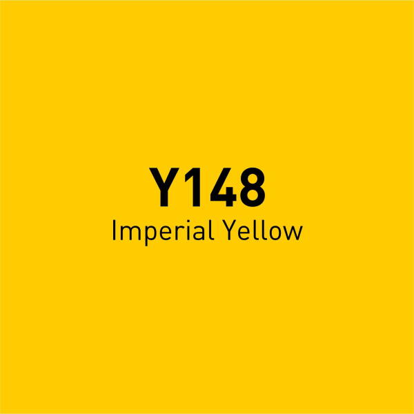 Vincent Graph Master Brush Marker Y148 Imperi̇al Yellow - 4