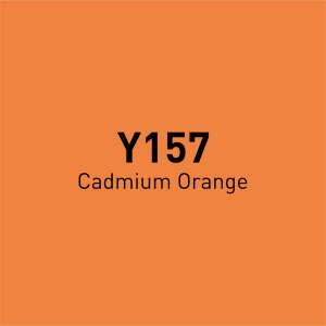 Vincent Graph Master Brush Marker Y157 Cadmi̇um Orange - 4