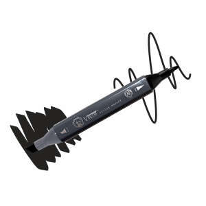 Vincent Graph Master Design Marker 121 Speci̇al Black - Vincent