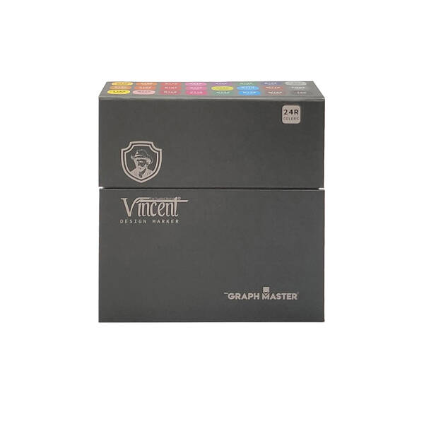 Vincent Graph Master Design Marker 24R - 1