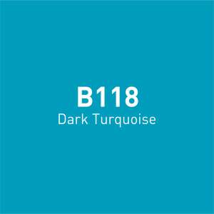 Vincent Graph Master Design Marker B118 Dark Turquoi̇se - 4