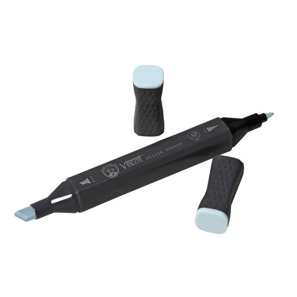 Vincent Graph Master Design Marker B124 Mi̇nt Blue - 3