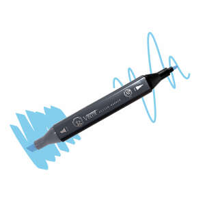 Vincent Graph Master Design Marker B126 Sky Blue - Vincent