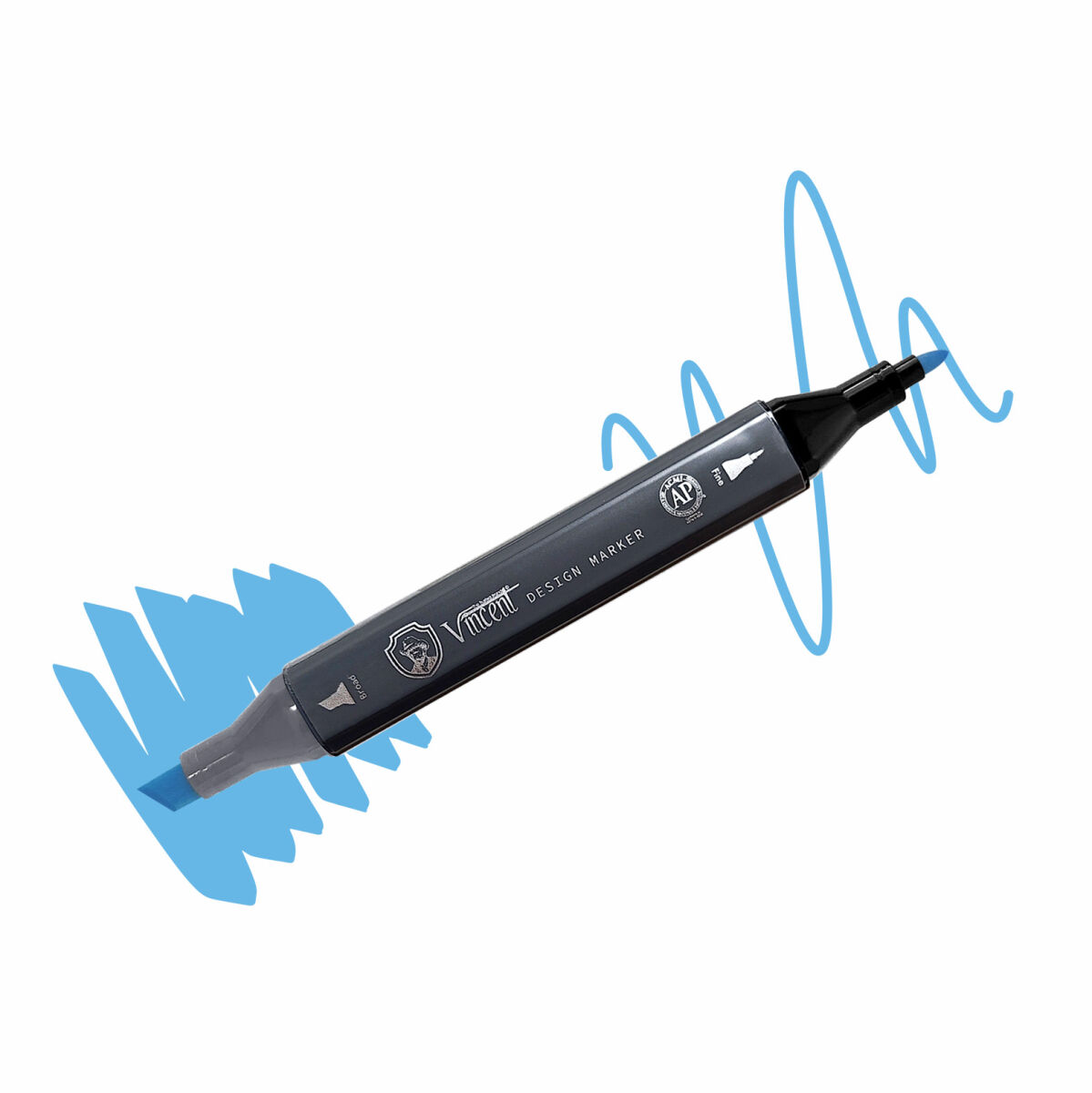 Vincent Graph Master Design Marker B135 Li̇ght Blue