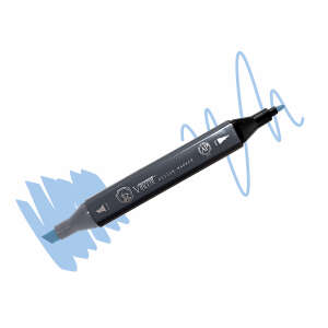 Vincent Graph Master Design Marker B154 Pale Ultramari̇ne - Vincent