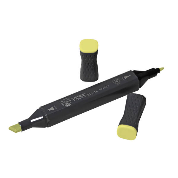 Vincent Graph Master Design Marker G113 Yellow Green Li̇ght - 3