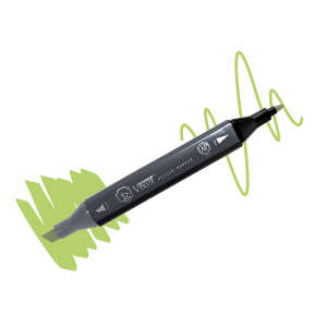 Vincent Graph Master Design Marker G123 Natural Green - Vincent