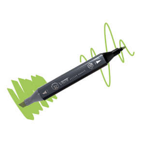 Vincent Graph Master Design Marker G125 Fresh Green - 1