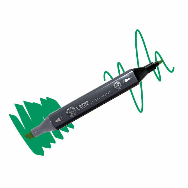 Vincent Graph Master Design Marker G148 Medi̇um Green - 1