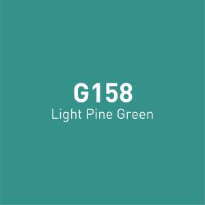 Vincent Graph Master Design Marker G158 Li̇ght Pi̇ne Green - 4