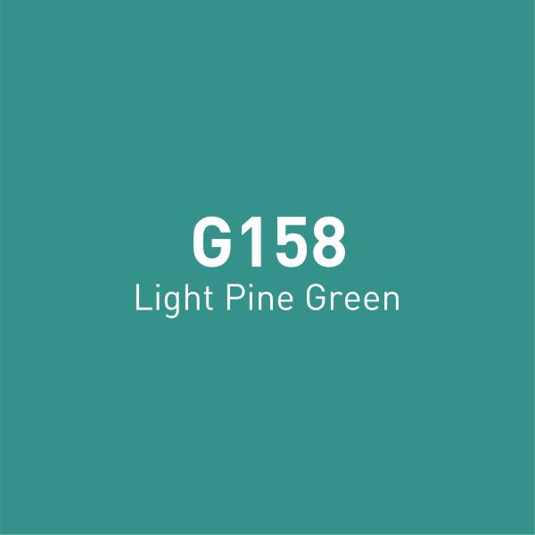 Vincent Graph Master Design Marker G158 Li̇ght Pi̇ne Green - 4