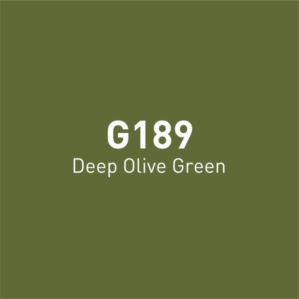 Vincent Graph Master Design Marker G189 Deep Oli̇ve Green - 4