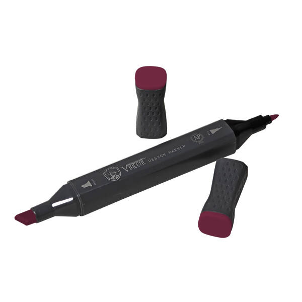 Vincent Graph Master Design Marker R167 Burgundy - 3