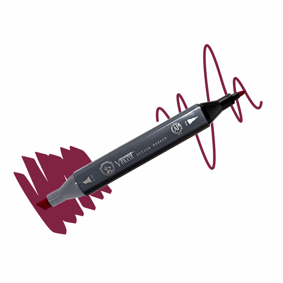 Vincent Graph Master Design Marker R167 Burgundy