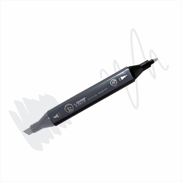 Vincent Graph Master Design Marker Tg01 Toner Gray 01 - 1