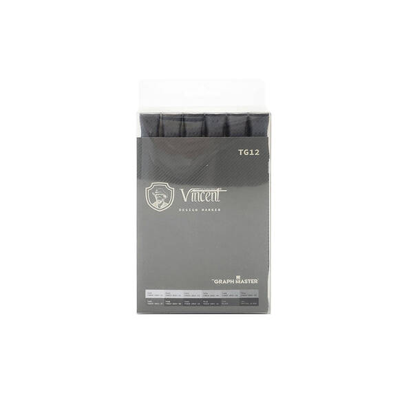 Vincent Graph Master Design Marker Tg12 - 1