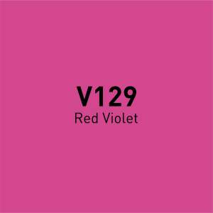 Vincent Graph Master Design Marker V129 Red Vi̇olet - 4
