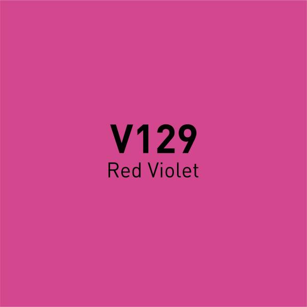 Vincent Graph Master Design Marker V129 Red Vi̇olet - 4