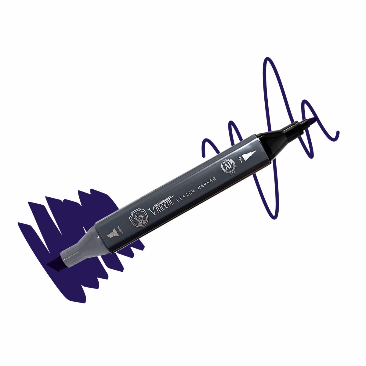 Vincent Graph Master Design Marker V173 Cobalt Vi̇olet