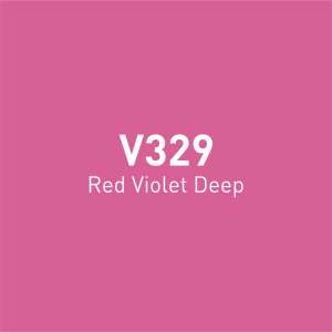 Vincent Graph Master Design Marker V329 Red Vi̇olet Deep - 4