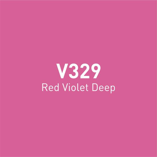 Vincent Graph Master Design Marker V329 Red Vi̇olet Deep - 4