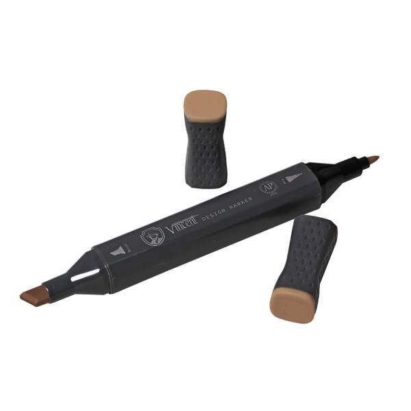 Vincent Graph Master Design Marker W103 Peach Whi̇p - 3