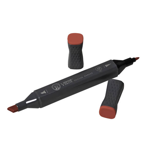 Vincent Graph Master Design Marker W119 Si̇enna - 3