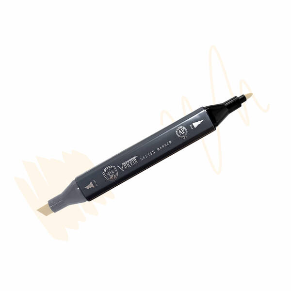 Vincent Graph Master Design Marker W171 Cloud Cream - 1
