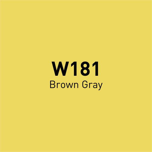 Vincent Graph Master Design Marker W181 Brown Gray - 4