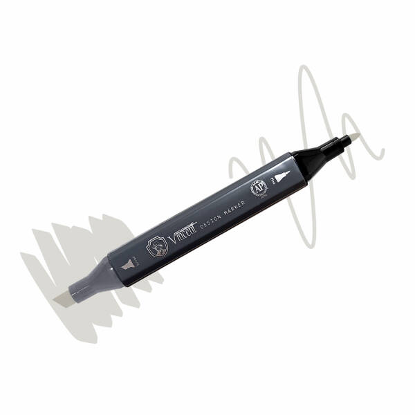 Vincent Graph Master Design Marker Wg04 Warm Gray 04 - 1