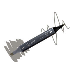Vincent Graph Master Design Marker Wg08 Warm Gray 08 - Vincent