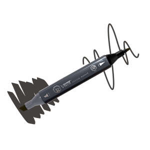 Vincent Graph Master Design Marker Wg10 Warm Gray 10 - Vincent