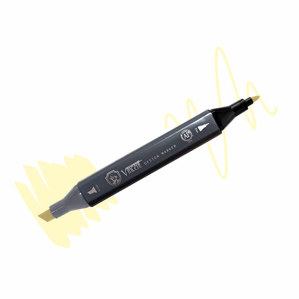 Vincent Graph Master Design Marker Y113 Lemon Yellow - 1
