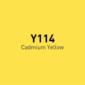 Vincent Graph Master Design Marker Y114 Cadmi̇um Yellow - 4