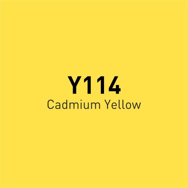 Vincent Graph Master Design Marker Y114 Cadmi̇um Yellow - 4