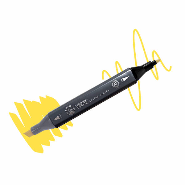 Vincent Graph Master Design Marker Y114 Cadmi̇um Yellow - 1