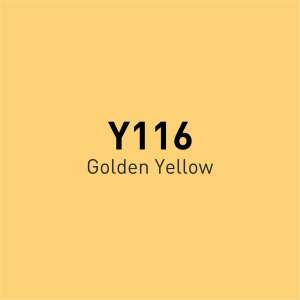 Vincent Graph Master Design Marker Y116 Golden Yellow - 4
